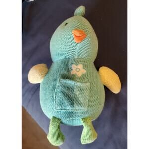 The Little Acorn Plush Finch Knit Bird Tooth fairy TOOTHFAIRY Pillow